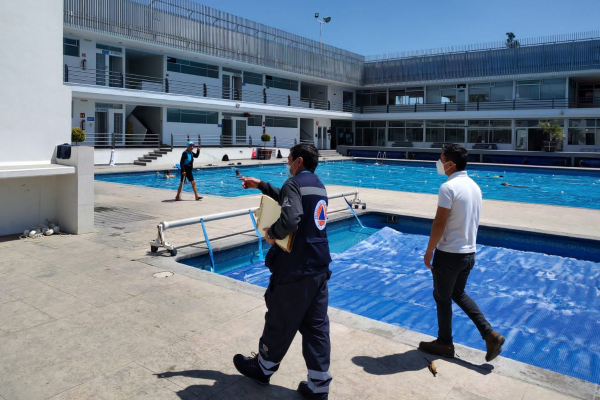 Ayuntamiento inspecciona balnearios por Semana Santa