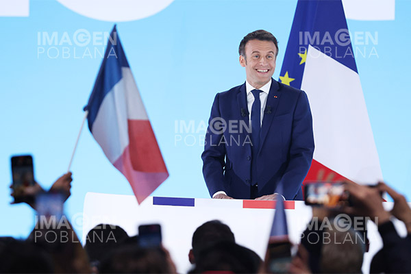 Macron gana primera vuelta de las presidenciales con 27,84% de los votos