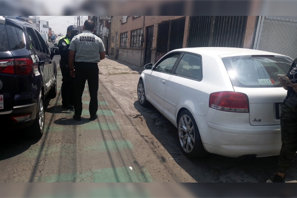 “Pendej… gato”, así trata un agente de la GN a policías de la SSC