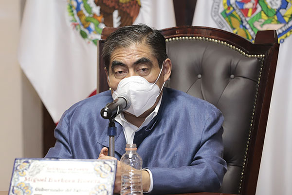 Tiene Puebla un gobierno estatal consolidado, resalta Barbosa