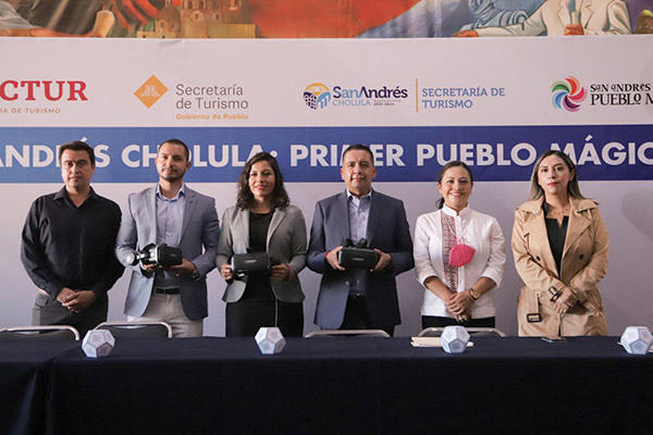 San Andrés Cholula, primer “Pueblo Mágico Virtual” de México