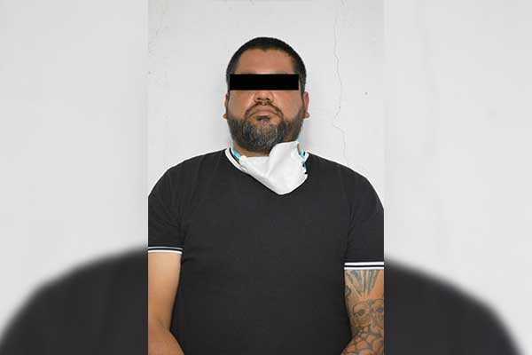 Sujeto detenido por portar un arma cargada