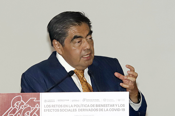 Destaca Barbosa inversión millonaria en programas de Bienestar