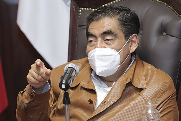 Garantiza Gobierno de Puebla seguridad de los poblanos, reitera Barbosa