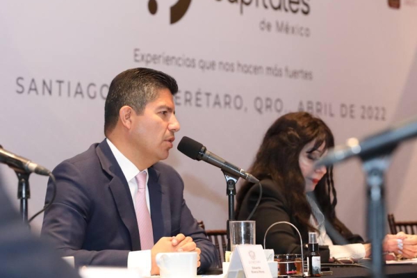 Eduardo Rivera participa la primera plenaria de la Asociación de Ciudades Capitales