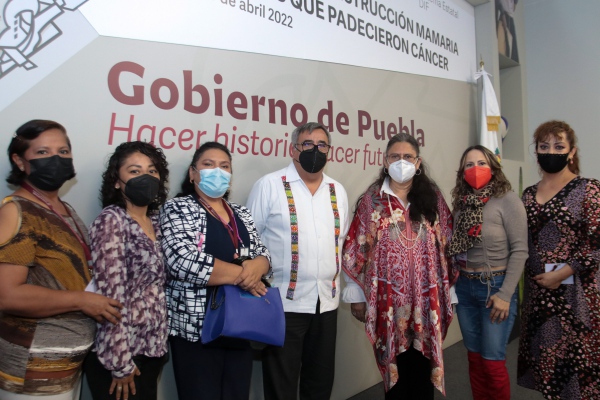 SEDIF, Salud y Beneficencia Pública cambian vidas de poblanas que padecieron cáncer de mama