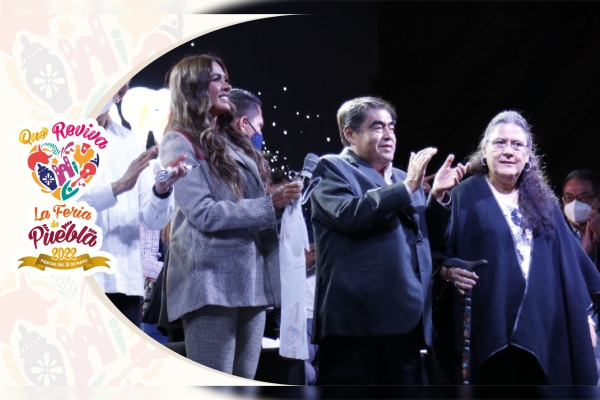 Con mensaje de paz, la Feria de Puebla 2022 tiene un gran inicio