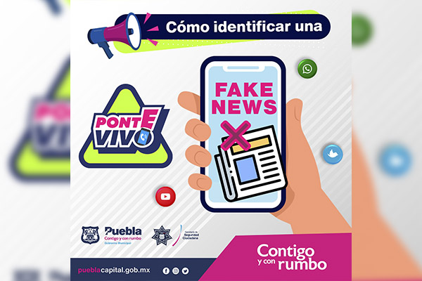 Exhorta SSC de Puebla a no difundir fake news