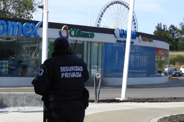Seguridad privada en Puebla, de policías defenestrados a civiles sin capacitación