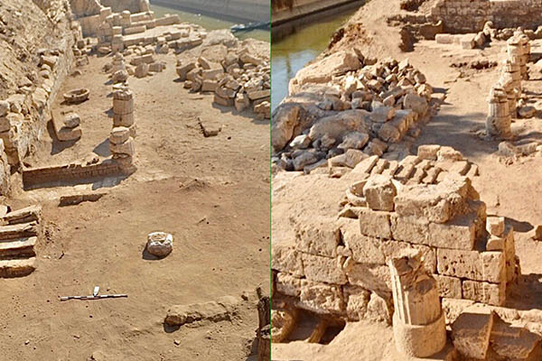 Descubren en Egipto las ruinas de un templo a la diosa Isis y 85 tumbas antiguas