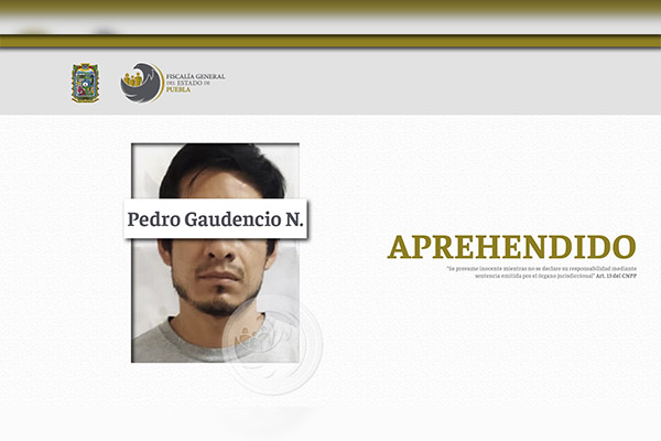 Aprehendido por privar de la vida a su pareja de 17 años
