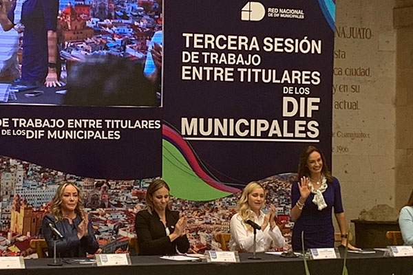 Liliana Ortiz, co-presidenta de la Red Nacional de Sistemas DIF Municipales