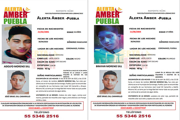 Activan Alerta Amber para localizar a dos hermanos menores de edad