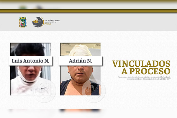 Vinculan a proceso a dos sujetos por robo agravado