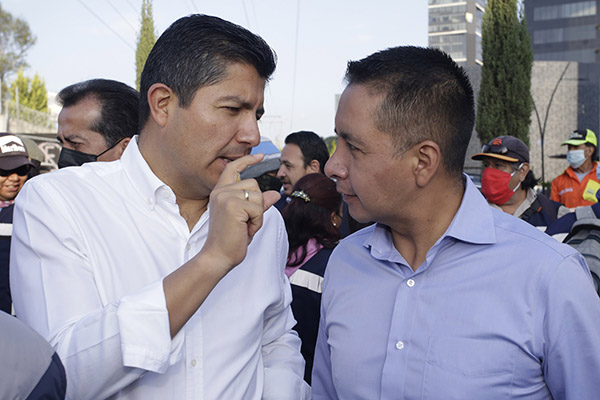 Eduardo Rivera y Edmundo Tlatehui, sinergia a favor de poblanos