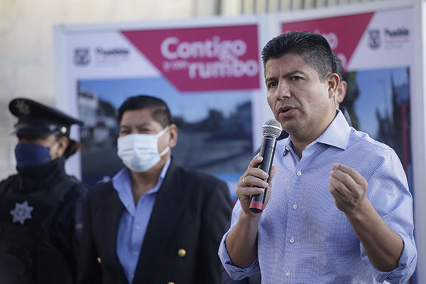 Dialogará Eduardo Rivera con Barbosa sobre servicio de agua