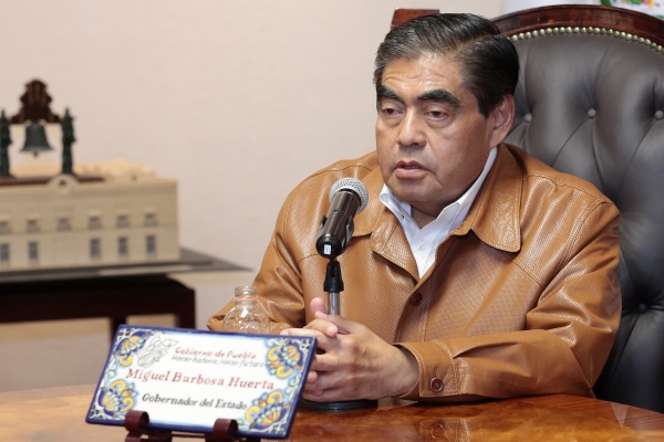 El gobierno está abierto a las investigaciones por el caso Coyomeapan: Barbosa Huerta