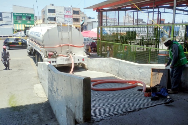 Locatarios de la Central de Abastos y Agua de Puebla logran acuerdos