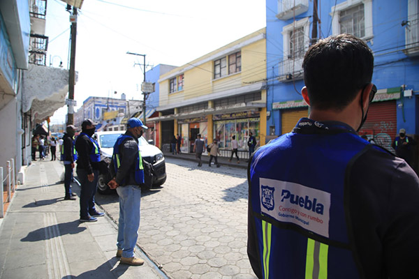 Ayuntamiento de Puebla continúa con el reordenamiento del centro histórico