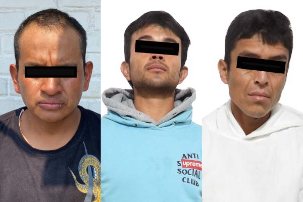 Elementos de la SSC detienen a tres sujetos por portación de armas de fuego