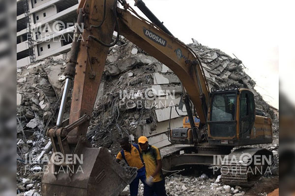 Recuperan 32 cuerpos en zona de derrumbe de edificio en Irán