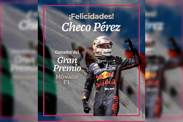 Gobierno federal se da un quemón y hace menos el triunfo de “Checo” Pérez