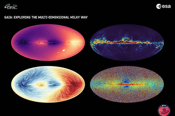 Revelan increíbles descubrimientos de “Gaia”, el estudio más profundo de la Vía Láctea