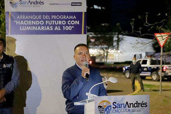 Pone en marcha Mundo Tlatehui el programa "Haciendo Futuro con Luminarias al 100"