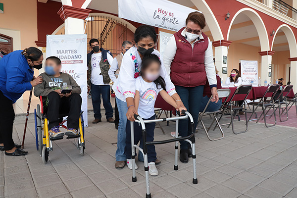 Gracias al SEDIF, menor con discapacidad de Zinacatepec podrá rehabilitarse