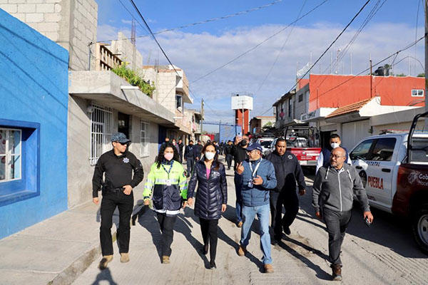 Ayuntamiento de Puebla brinda atención a familias de Buena Vista Tetela