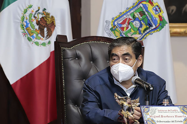En Puebla quedaron atrás obras suntuosas, hoy son de impacto social: Barbosa