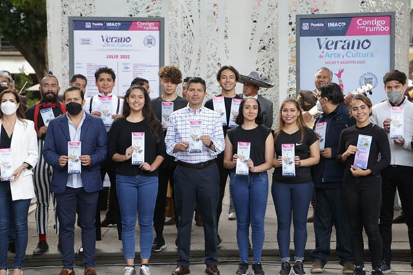 Puebla capital tendrá un "Verano de Arte y Cultura" con más de 160 actividades gratuitas