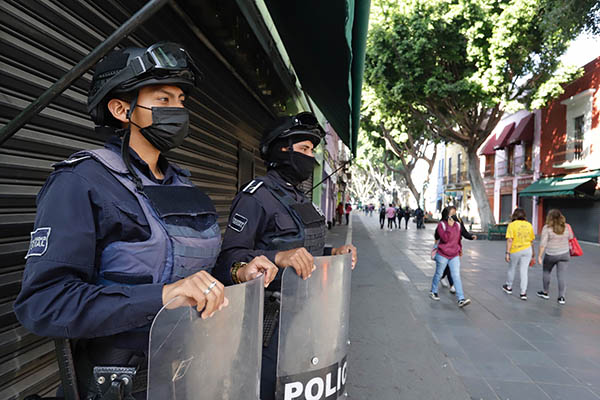 Ayuntamiento de Puebla, firme ante amenaza del comercio informal