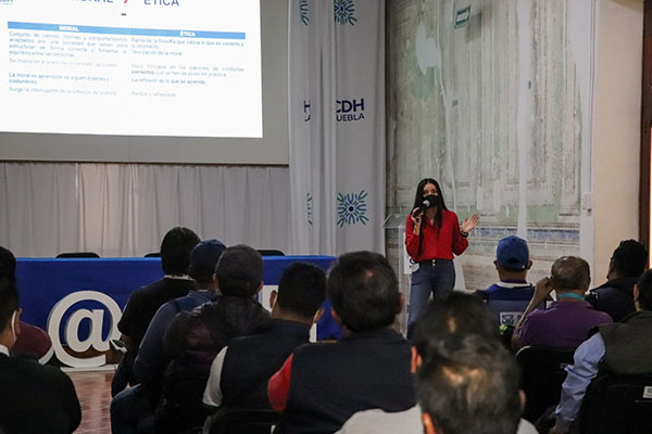 Personal de Vía Pública del Ayuntamiento recibe capacitación en materia de DDHH