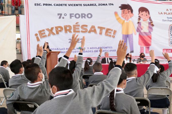 Emprende SESIPINNA Puebla séptimo foro “Exprésate” con 100 estudiantes
