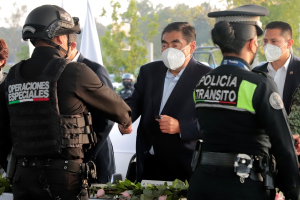 “Puebla es más fuerte que cualquier fuerza criminal”: Barbosa