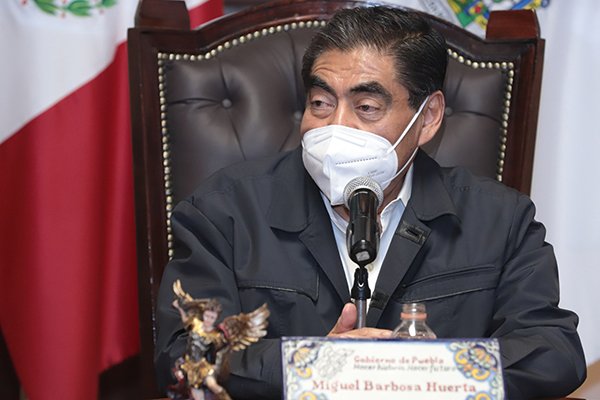 Sistema de salud de Puebla es fuerte para hacerle frente a la quinta ola de COVID-19