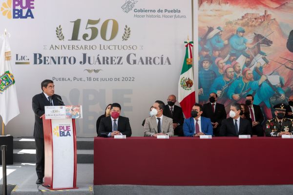 En Puebla, hay un ejercicio del poder basado en principios de Juárez: Barbosa