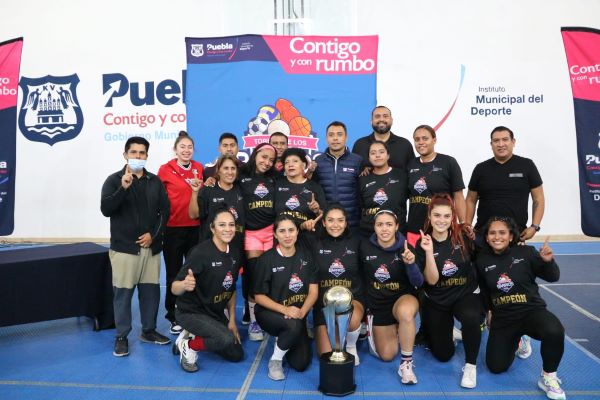 Concluye el Torneo de los Barrios de Baloncesto del Ayuntamiento de Puebla