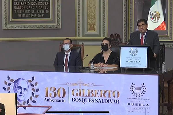 Reconocen labor de Gilberto Bosques Saldívar en el Congreso del Estado