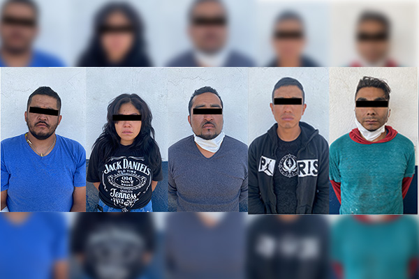 Detienen a cinco ladrones tras atraco a negocio