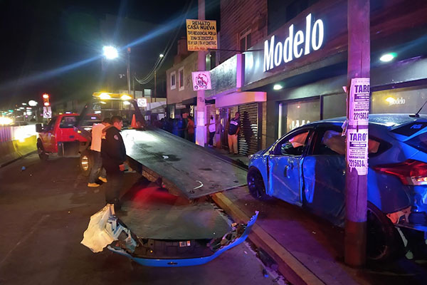 Otra vez en San Pedro Cholula: ebrio atropella a pareja y él muere