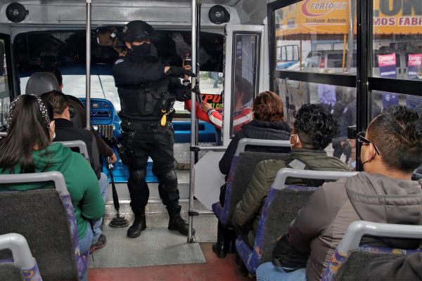 Rebasa Ayuntamiento de Puebla los 3,000 operativos en transporte público