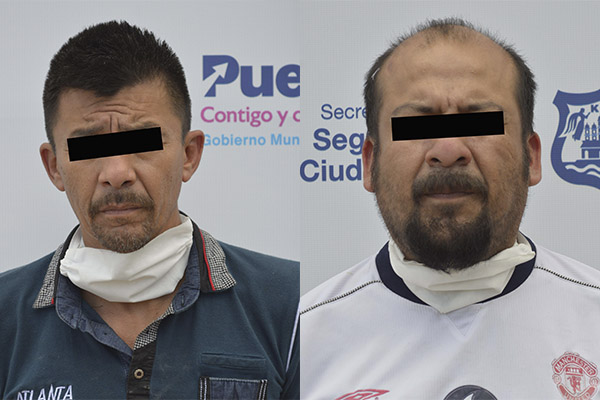 Detienen a dos sujetos con más de 50 envoltorios de droga