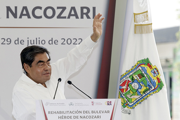 Recuperación económica y obra social enmarcan tercer año de Miguel Barbosa