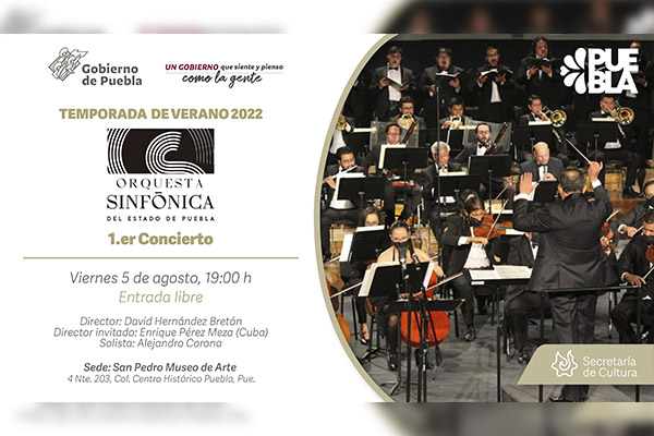 Presentan la “Temporada de Conciertos de Verano de la Orquesta Sinfónica”