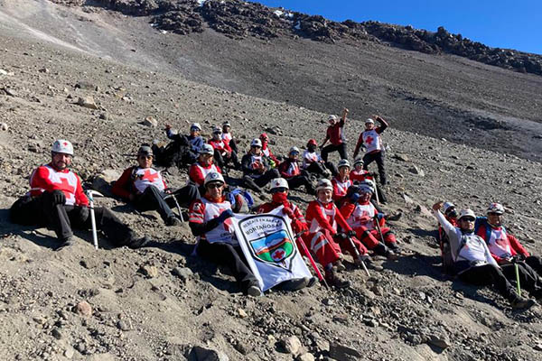 Cruz Roja celebra a socorristas de Rescate de Áreas Montañosas