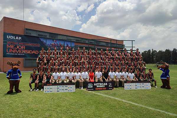 Presentan nuevo equipo de Aztecas UDLAP para su regreso a la ONEFA