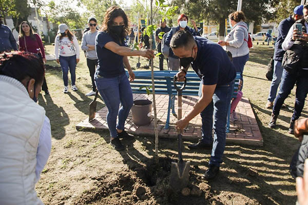 San Andrés lleva a cabo Jornada de Forestación en Concepción Guadalupe