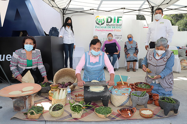 Casa Puebla, sede de exposición gastronómica y artesanal del INAPAM